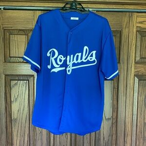 Blue Royals Baseball Jersey
